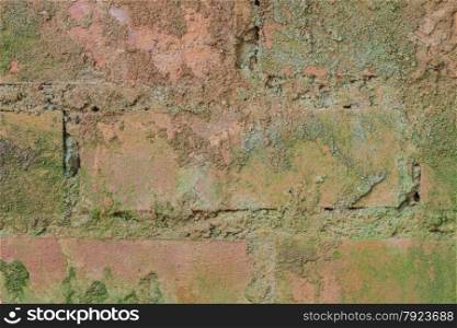 Grunge rough wall of the old house. Textured background abstract