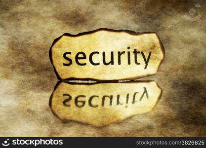 Grunge security tag