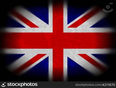 Grunge UK Flag