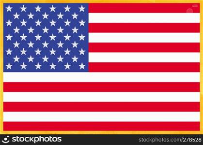 Grunge USA Flag