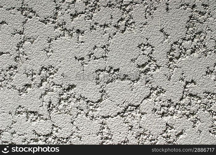 Grunge wall decorated by stone
