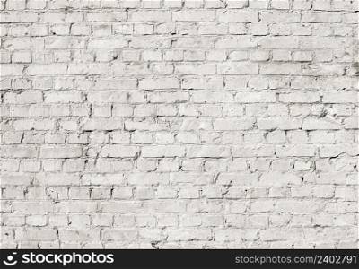 grunge white brick wall background texture