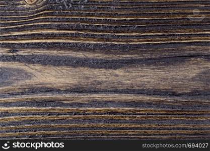 Grunge wood table background. Sunface wooden plank black texture background, table vintage retro style.