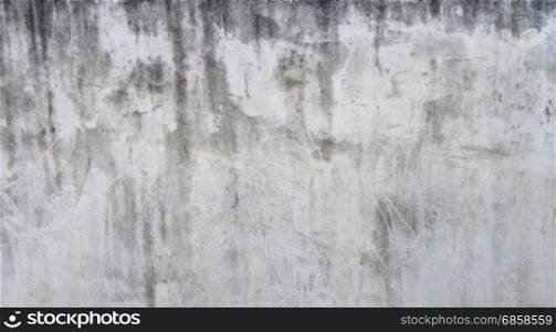 Grungy Weathered White Wall Facade Background