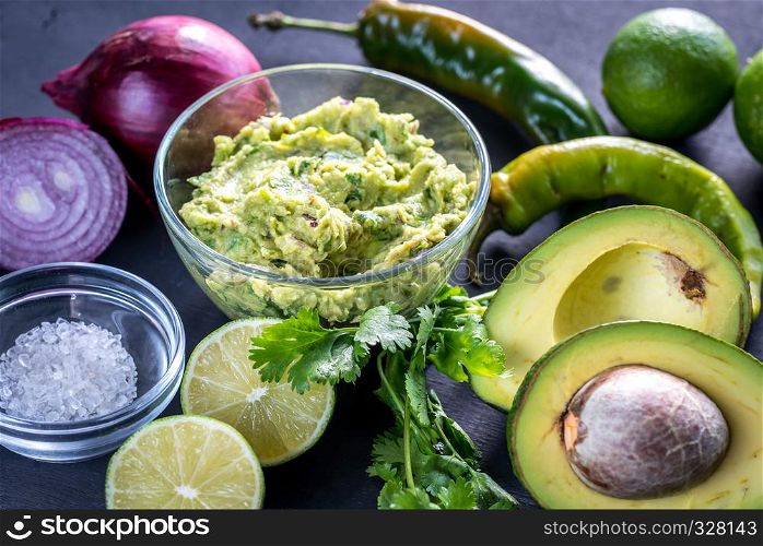 Guacamole ingredients