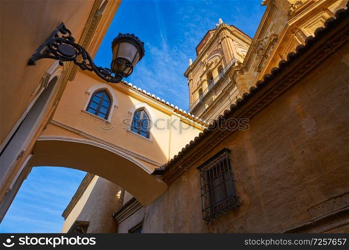 Guadix Cathedral arch in Granada Spain at Andalusia