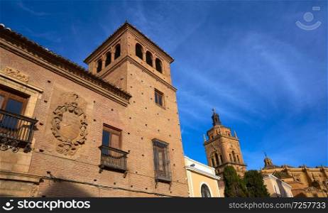 Guadix Villalegre and Cathedral in Granada Spain at Andalusia