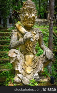 Guardian statue Wat Palad temple, Chiang Mai, Thailand. Guardian statue in Wat Palad temple, Chiang Mai, Thailand
