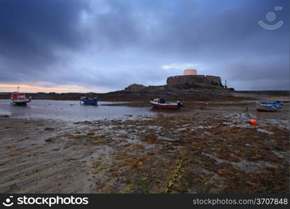 Guernsey Fort Grey Channel Islands United Kingdom