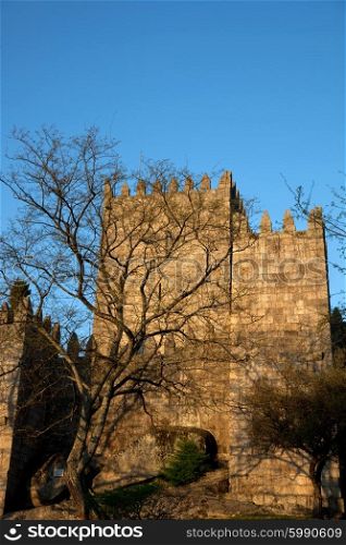 Guimaraes Castle, home of the first Portuguese King, Afonso Henriques, this is the place where Portugal was born. Guimaraes is in the north of the country.