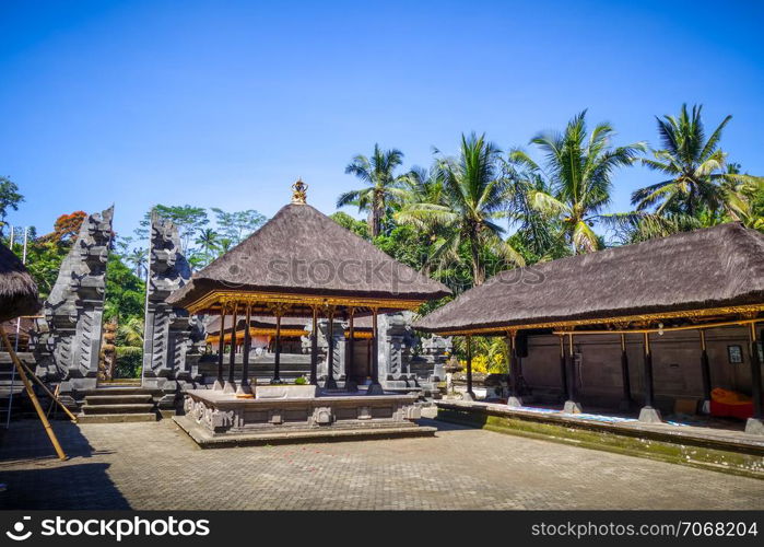 Gunung Kawi funerary temple complex, Tampaksiring, Ubud, Bali, Indonesia. Gunung Kawi temple complex, Ubud, Bali, Indonesia