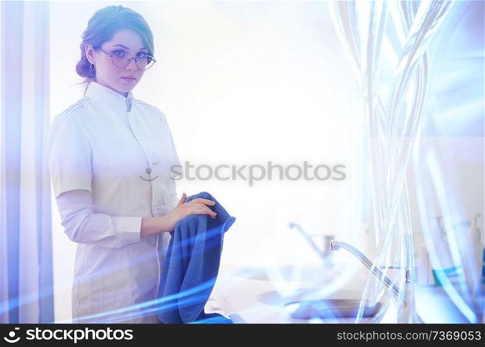 gynecology blurred background