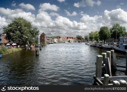 Haarlem canal, Holland