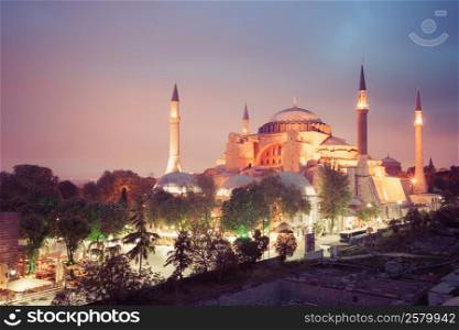 Hagia Sophia museum in Istanbul, Turkey
