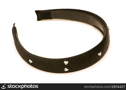 Hair band isolated on the white background