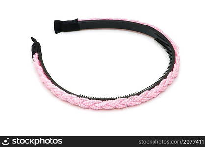 Hair band isolated on the white background