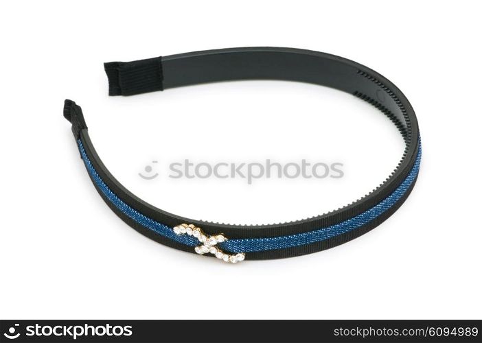 Hair band isolated on the white background