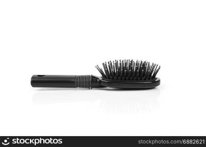 Hair black combs isolated on a white background