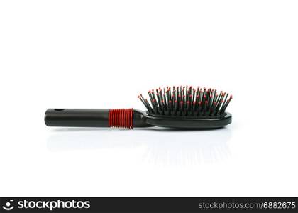 Hair black combs isolated on a white background