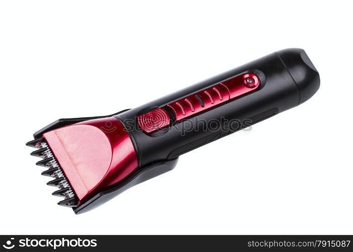 hair clipper isolated on white background