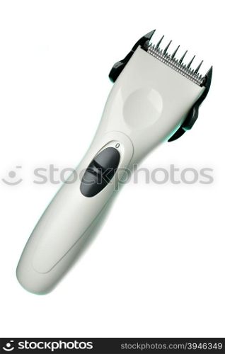 Hair trimmer isolated over the white background