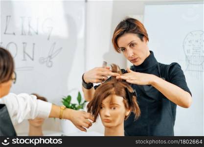 Haircutting Class - Practice lessons for Hairdressers . Haircutting Class ? Practice Lessons for Hairdressers