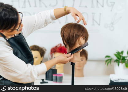 Hairstyling Education - Course for Hairdressers, Mannequin Head