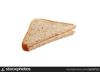 Half a ham sandwich