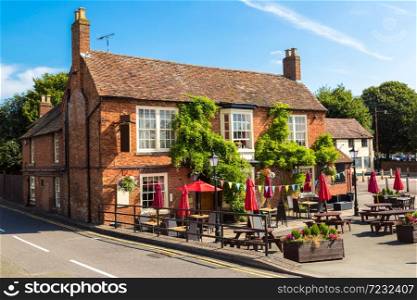 Half-timbered house in Stratford upon Avon, England, United Kingdom