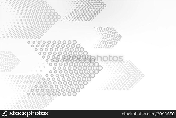Halftone dots design background. Abstract white and gray gradient background. Clip-art illustration. Halftone dots design background. Abstract white and gray gradient background.