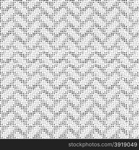 Halftone Isolated on Black Background. Dotted Abstract Texture. Dirty Damaged Spotted Circles Pattern.. Halftone Background