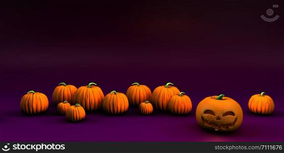 Halloween Background Side View Copy Space Season . Halloween Background
