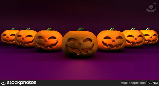 Halloween Background Side View Copy Space Season . Halloween Background