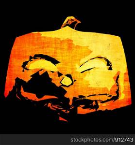 Halloween Background with Pumpkin and Cat Theme. Halloween Background
