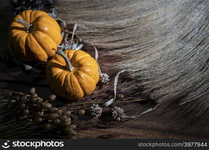 Halloween pumpkins, art picture for Halloween concept