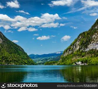 HallstAtter See mountain lake in Austria. Salzkammergut region, Austria