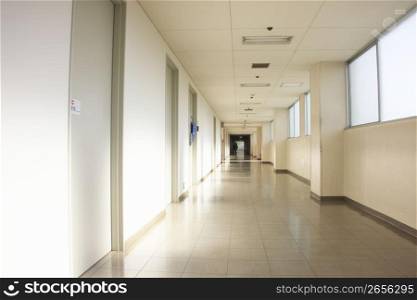 Hallway of the hospital