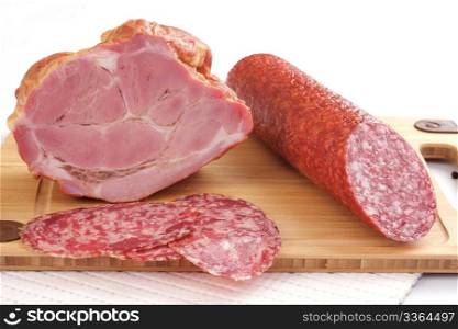 ham and salami
