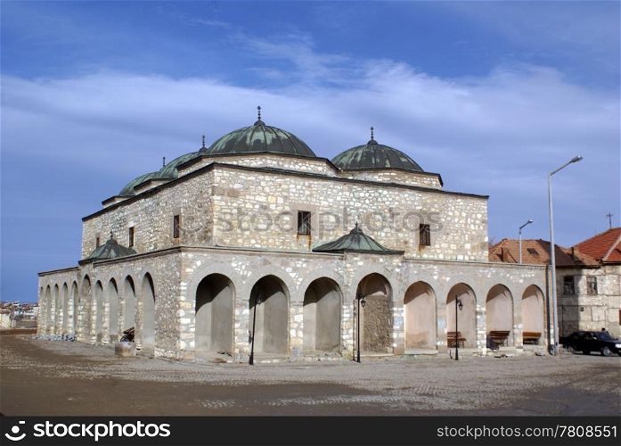 Hamam with domes in Beyshehir, Turkey
