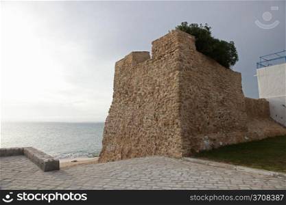 Hammamet Medina fortified walls, Tunisia