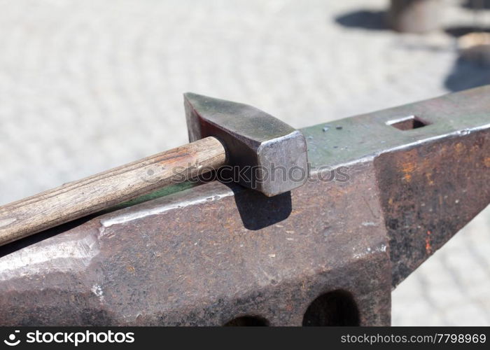 hammer and the anvil at the fair