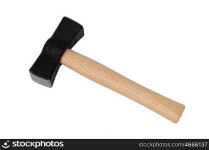 Hammer for hitting isolated on white background