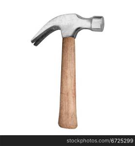 Hammer hitting a nail .. Hammer