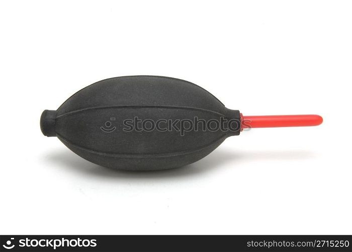 Hand air blower on a white background