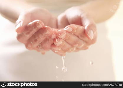 Hand and Water