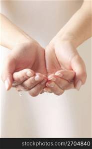 Hand and Water