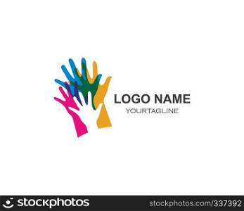  Hand Care Logo Template vector icon Business