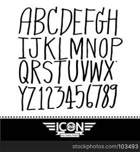 hand drawn font