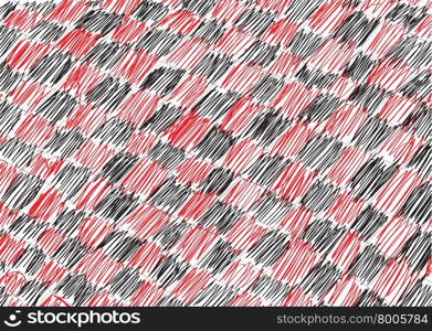 Hand drawn seamless pattern doodle background