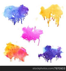 Hand drawn Watercolor background. Watercolor background. Hand drawn Painting. Colorful illustration